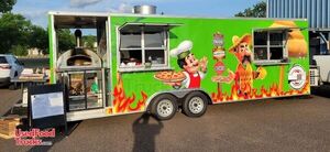 Nice and Clean 2021 - 8.5' x 24' Diamond Cargo Pizza / Food Concession Trailer with Porch