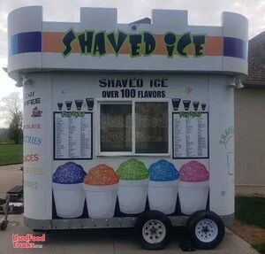 Clean -  Snowball / Shaved Ice Trailer | Mobile Vending Trailer