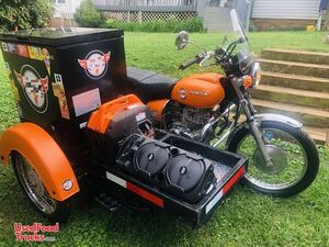 Honda Vintage 1979 Ice Cream Cycle/ Motorcycle w/ Custom Engineered Sidecar
