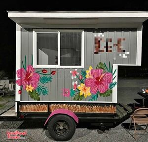 Like New 2022 - 6' x 10' Shaved Ice Concession Trailer