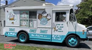 Classic & Cute GMC Step Van Soft Serve Ice Cream Truck | Mobile Ice Cream Unit