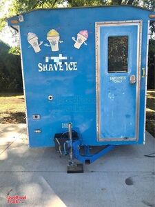 2000 - 7' x 12' Sno Pro Shaved Ice Concession Trailer / Mobile Vending Unit