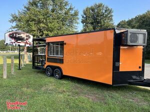 NEW Ready-to-Outfit 2023 - 8.5' x 22' Empty Food Concession Trailer with Porch