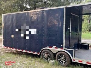 Like New 2020 - 8.5' x 20' Street Vending Unit - Concession Trailer with Open Porch