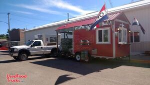9' x 20' BBQ Concession Trailer with Porch