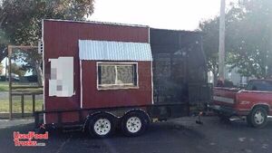 18' BBQ Concession Trailer with Porch
