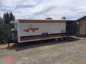 2011– 8’ x 30’ BBQ Concession Trailer with Porch