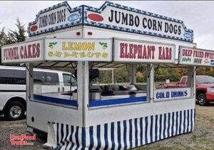 Very Clean 8.5' x 16' Food Concession Funnel Cake Trailer- Only Used Twice 