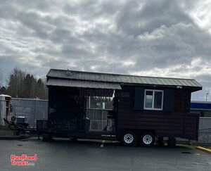2002 Barbecue Concession Trailer with Porch / BBQ Rig Mobile Vending Unit