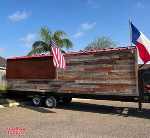 Handyman Special. DIY 27' Mobile Barbecue Rig Unfinished Barbecue Concession Trailer