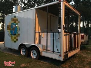 2014 - 8' x 16' Food Concession Trailer with Porch