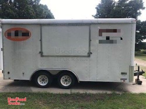 Ready to Convert Used 2005 8' x 16' Food Concession Trailer