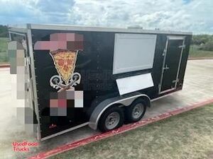 2022 - 7' x 16' Pizza Concession Trailer | Street Vending Unit