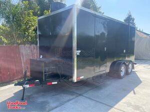 New - 2022 2022 7' x 17' Kitchen Food Trailer | Concession Food Trailer