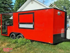 BRAND NEW 2022 Cargo Express 8.5' x 18' Food Concession Trailer with Open Porch