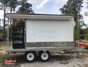 Alcoholic Beverages Vending Trailer with Porch / Beer Tap Concession Trailer
