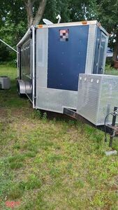 2013 7' x 22' Freedom 2000 Series Concession Trailer with Porch