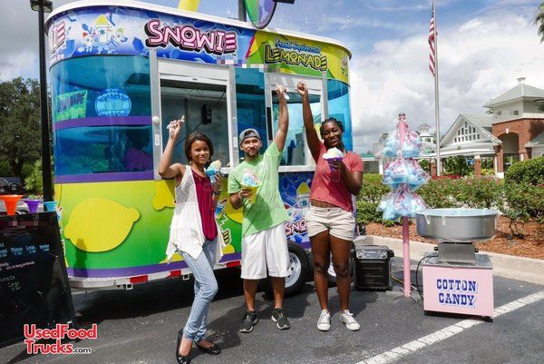 Well-Kept 2015 - 5' x 12' Snowie Shaved Ice Concession Trailer / Snowball Stand