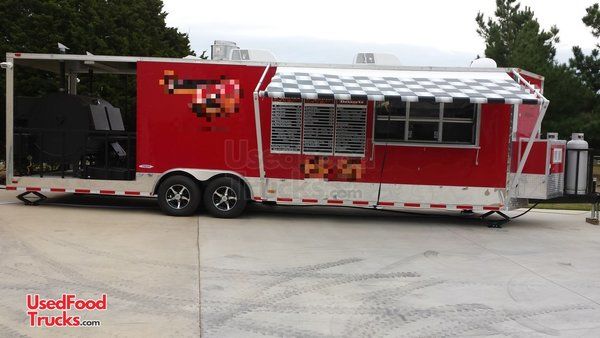 2014 Freedom Trailers 8.5' x 30' Barbecue Food Trailer/Mobile Food Unit