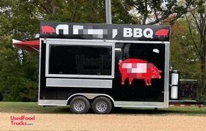 Clean - 2015 - 8.5' x 16' Mobile Street Food Unit-Food Concession Trailer with Pro-Fire