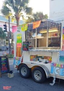 2018 Look 7' x 14' Shaved Ice Concession Trailer / Mobile Snowball Vending Unit
