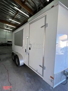 Ready to Outfit 2021 Haulmark Utility 7' x 14' Empty Food Concession Trailer