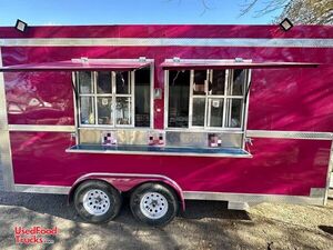 2022 8' x 16' Kitchen Food Concession Trailer with Pro-Fire Suppression