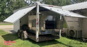 2005 - 8' x 16' Barbecue Food trailer with Southern Pride SPK700 Smoker