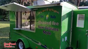 2009 - 12' Used Shaved Ice Concession Trailer