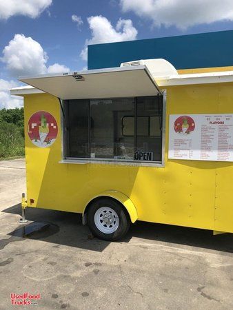Lightly Used 2019 Sno-Pro 6' x 12' Shaved Ice Concession Trailer