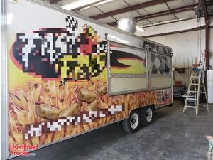 8' x 20' Food Concession Kitchen and Catering Trailer- Has FIVE Fryers