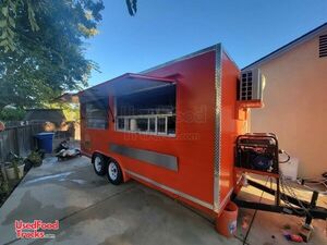 Like-New 2022 Street Food Concession Trailer - Mobile Kitchen Unit with Pro-Fire