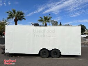 2019 - 8.5' x 20' Covered Wagon Wood-Fired Pizza Concession Trailer