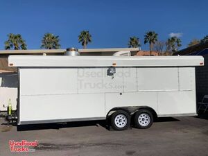 Fire Dept Approved All Stainless Steel 2018 - 20' Kitchen Concession Trailer