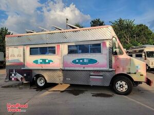 Isuzu NPR Used Step Van Diesel Food Truck / Permitted Kitchen on Wheels