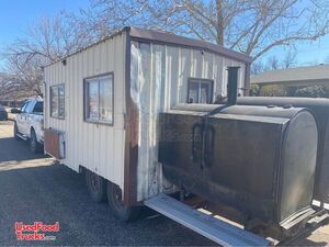 Well-Equipped Used Mobile Barbecue Food Concession Trailer