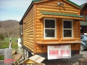2007 - 24' Log Concession Trailer with Ole Hickory CTO Smoker