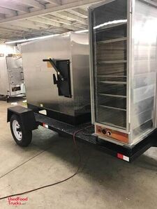 Lightly Used 2016 Open Barbecue Smoker Tailgating Trailer