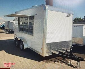 Licensed & Permitted - 8.5' x 16' Cargo Craft Shaved Ice Concession Trailer