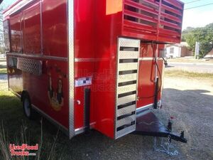 Like-New 8' x 12' Food Concession Trailer with Pro-Fire System
