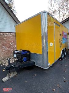 Like New 2016 Lark 8' x 16' Shaved Ice Concession Trailer