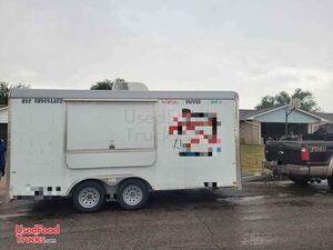 Lightly Used Turnkey 2020 Cargo Craft Mobile Coffee and Shaved Ice Trailer