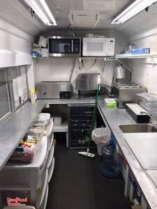 2005 - 5' x 18' Homebuilt Barbecue Concession Trailer with Porch / Used Mobile BBQ Rig