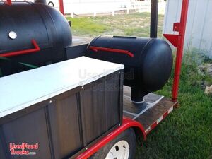 8.5' x 23' Barbecue Food Trailer BBQ Smoker Food Concession Trailer