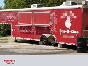 For Sale- 32' Gooseneck Concession Trailer with Backwoods Smoker