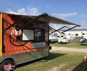2016 Freedom 8.5' x 24' Used Food / BBQ Concession Trailer with Porch