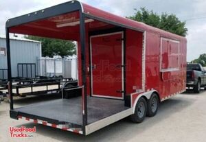 2019 8' x 10' Cargo Craft Food Concession Trailer with 6' Porch