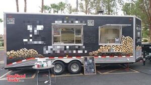 2015 - 9' x 22' Wood-Fired Pizza Concession Trailer / Mobile Pizzeria