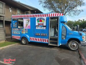 2009 24' Ford E-350 Super Duty Ice Cream  and Snow Cone Truck with 2021 Kitchen Built-Out