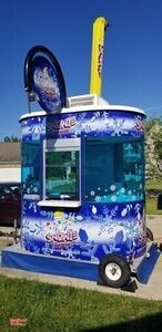 2009 Snowie 5' x 8' Turnkey Ready Shaved Ice Concession Trailer